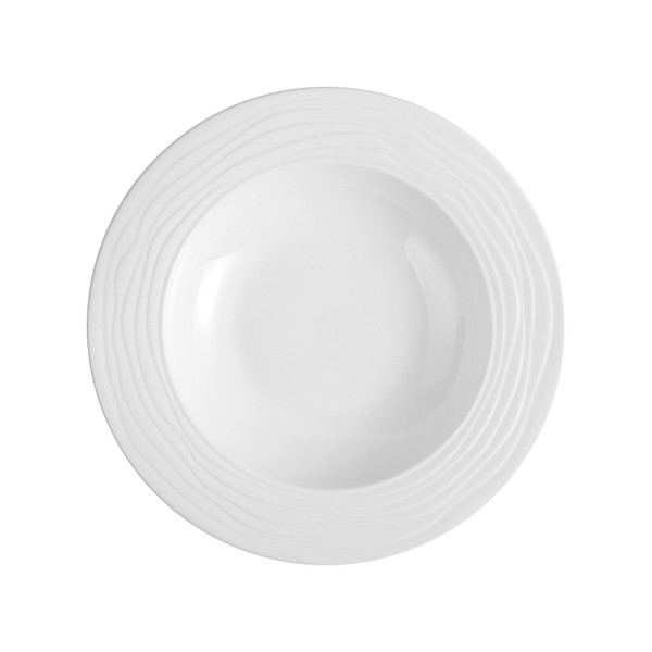 Porcelain plate deep 23,5 cm "Melody"