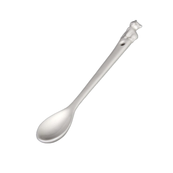 Porcelain motif spoon "Cat" 16 cm
