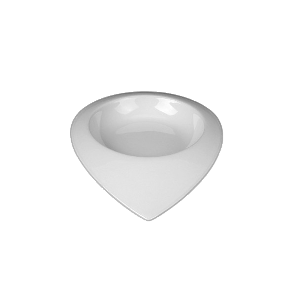 Schalen-Teller halbtief 22 cm "Teardrops Dinner Bowl"