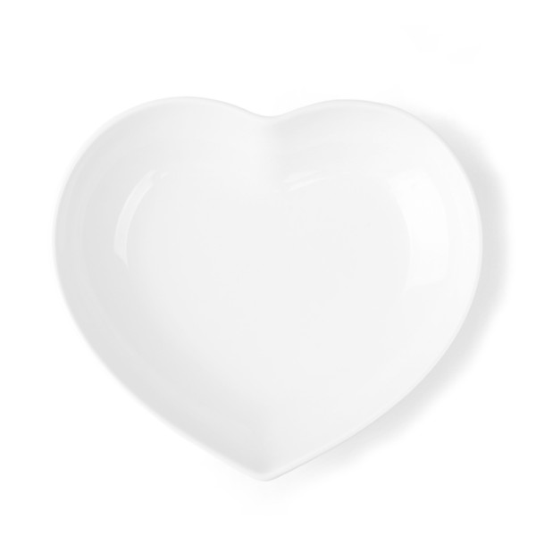 Cuenco de porcelana corazón 21 cm