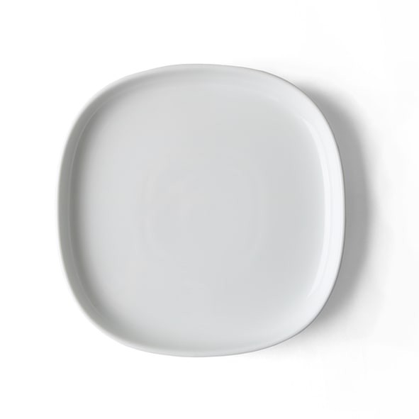 Assiette en High Alumina plate 29 cm Skagen blanche