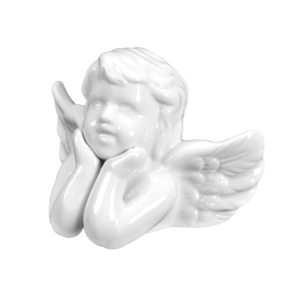 Figura de porcelana ángel soñador