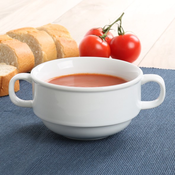 Porzellan Suppen-Obere 0,25 l "Smart" stapelbar