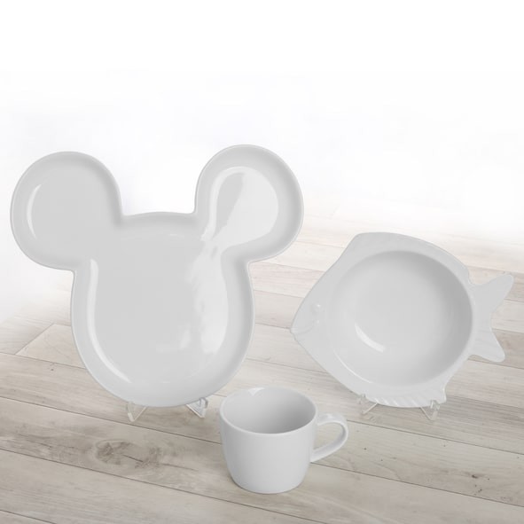 Vaisselle pour enfants en porcelaine 3 pcs.