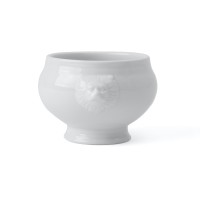 Holst Porcelaine TD 001 de Poulet et de Volaille Cocotte 24 cm Blanc 24,5 x 24,5 x 20 cm 