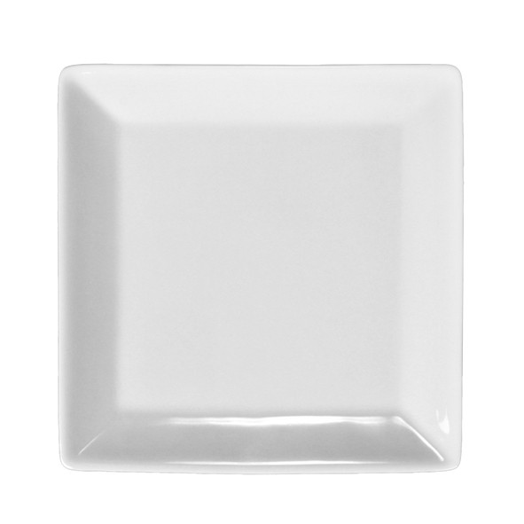 Square Porcelain plate 24 x 24 cm "Kanton"