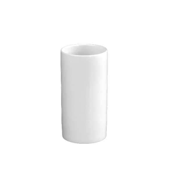 Vase en forme de tube en porcelaine 15 cm