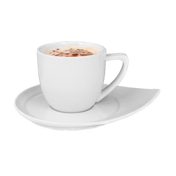 Set de taza de café/cappuccino ConForm 0,22 l con platillo CF 018