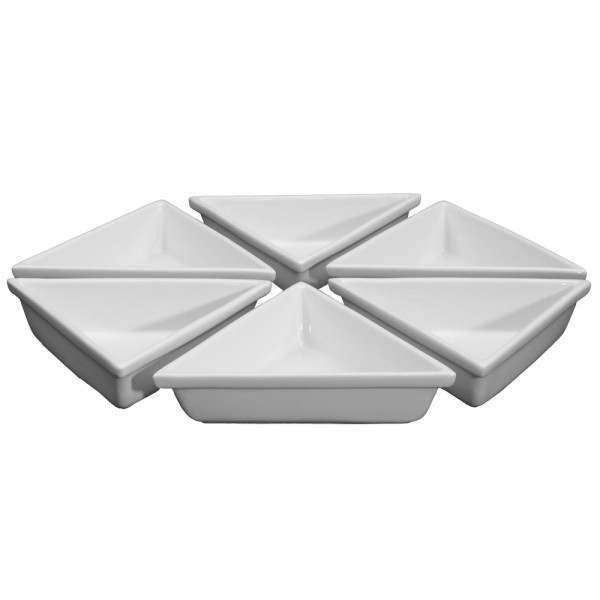 Modul-Set Buffet-bowl "Triangle" 27 cm 6-pcs.