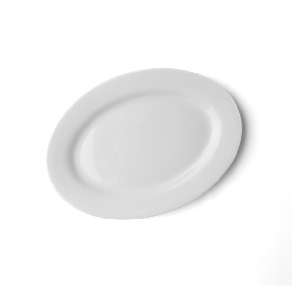Porcelain Plate Flat Oval 20 x 15 cm "Vital Level