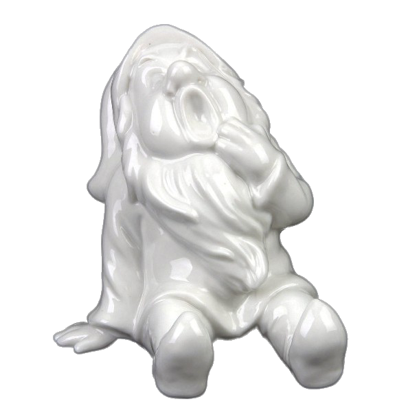 Figura de porcelana enano Dormilon