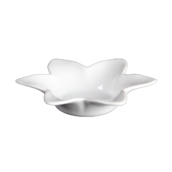 Porzellan Teelichthalter 11 cm "Blüte"