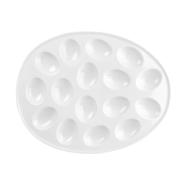Oval Egg plate 35 cm x 27 cm