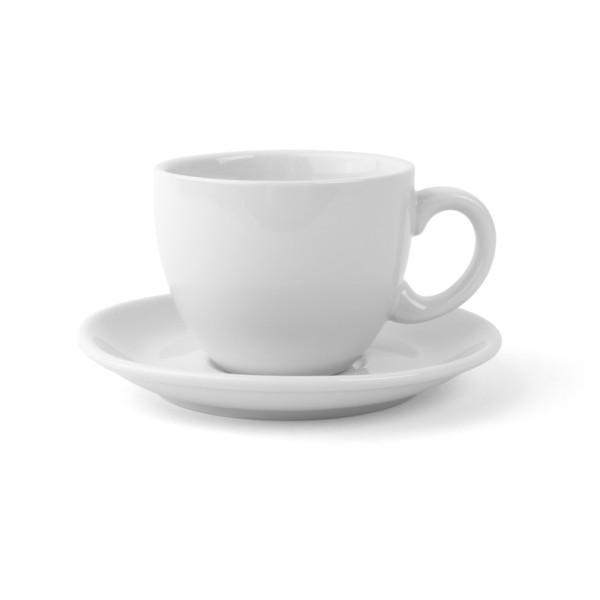 Set de taza de café/cappuccino Palermo 0,20 l con platillo UTA 115