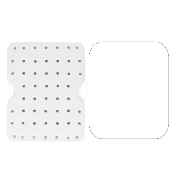 Set de 2 Protecteur de table et dessous de plat rectangulaire 24 x 19 cm