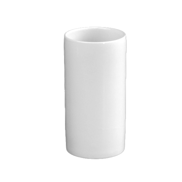 Vase en forme de tube en porcelaine 20 cm