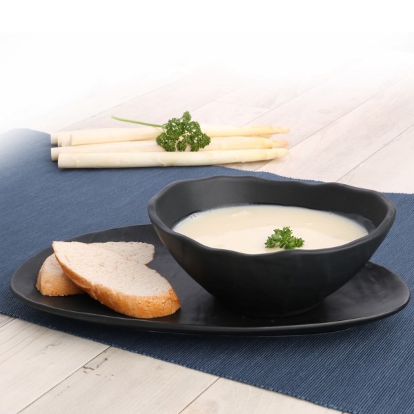 2-piece soup serving set in slate design
