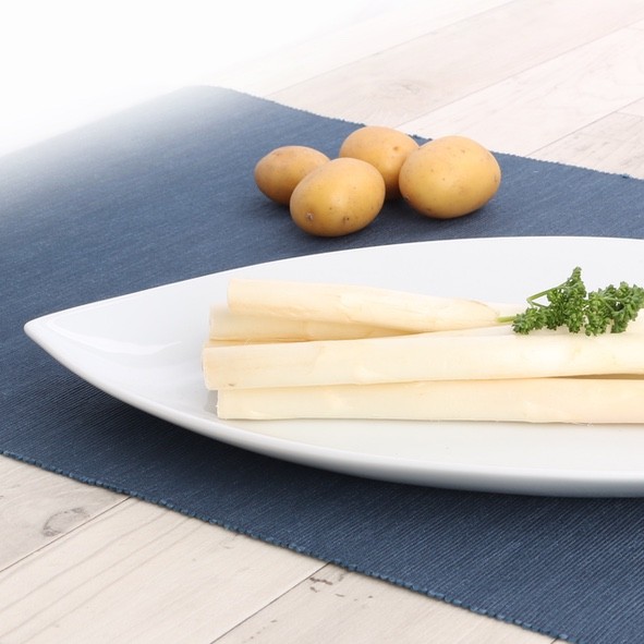 Plate for asparagus 45 x 20 cm