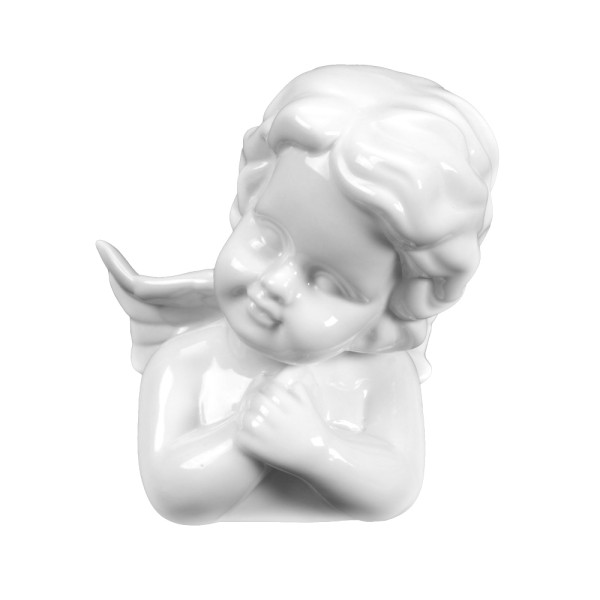 Figura de porcelana ángel pícaro
