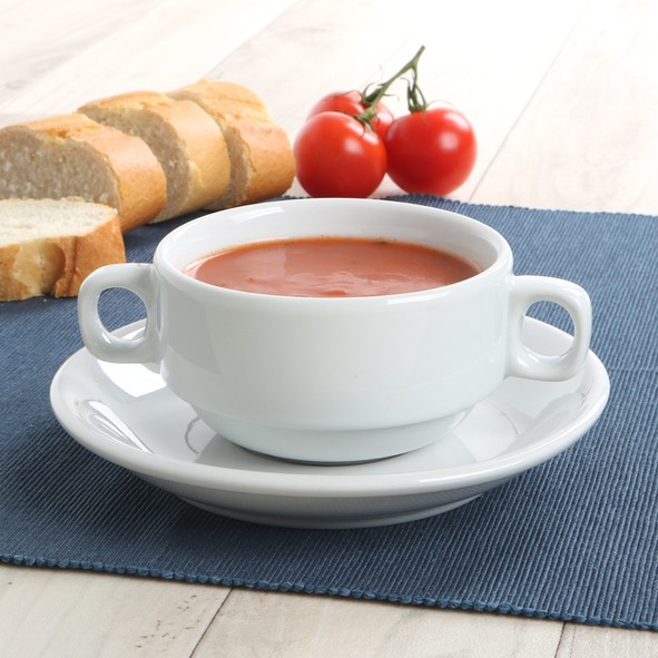 Soup cup "Catering" 0,25 l with Saucer UTA 117