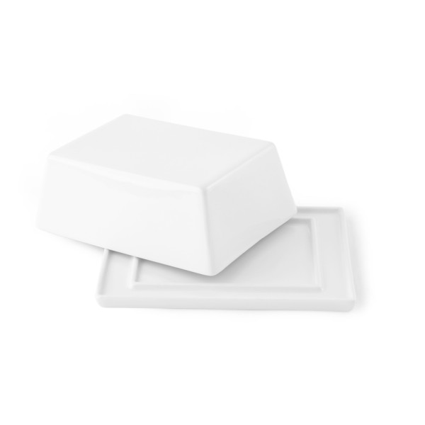 Porcelain butter dish 1/1 double-sided 250 g - second choice