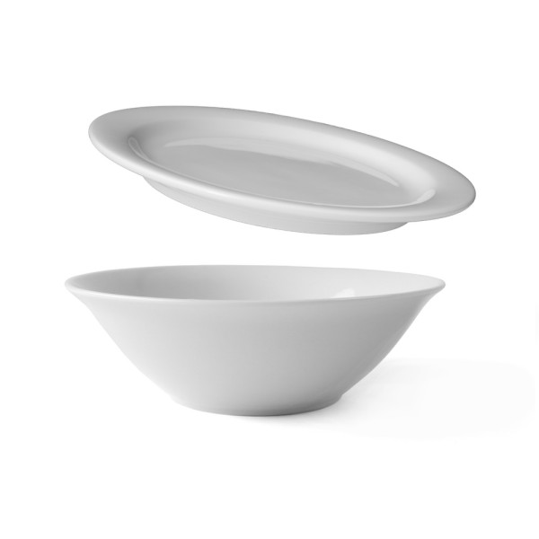 Porcelain Bowls serving set 0,65 l, 2-pcs. "Maxima