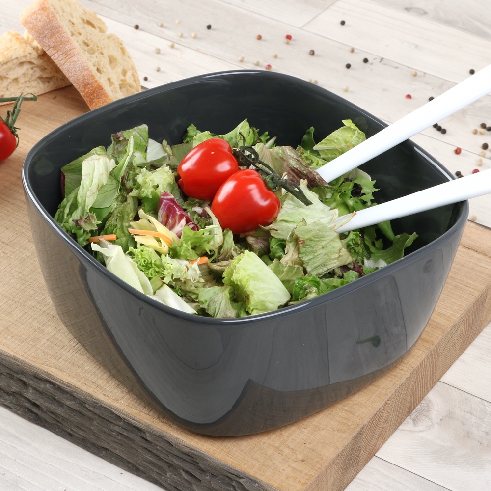 Salatschüssel eckig 25,5 cm günstig online kaufen!