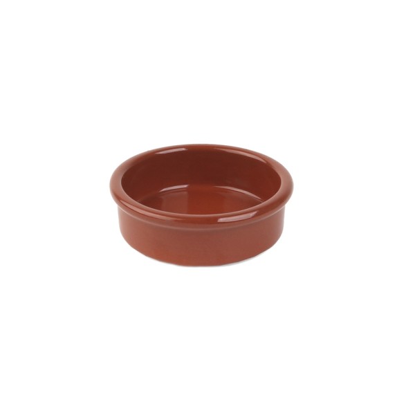Cuenco de cerámica 8 cm Mediterrano marrón sin asas