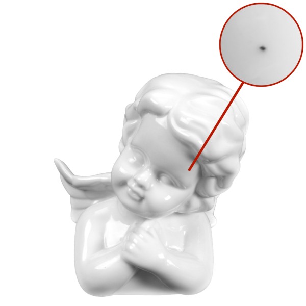Porcelain figurine angel 9.5 cm "Spitzbub" second choice