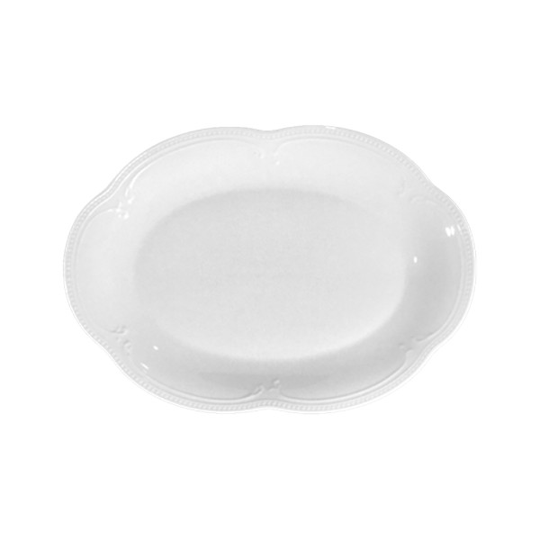 Porcelain plate 32 cm oval "Sinfonei"